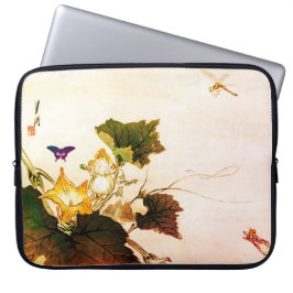 Capa Para Notebook JAPONÊS FLORAL IMPRESSÃO DRAGON FLY Eletrônicos Ba