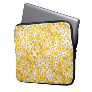 Capa Para Notebook Jardim Botânico de Mazipoodles - Butterscotch Amar