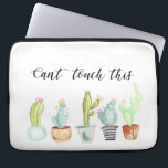 Capa Para Notebook Jardim Cactus | Watercolor<br><div class="desc">Por Designs Redefinidos</div>