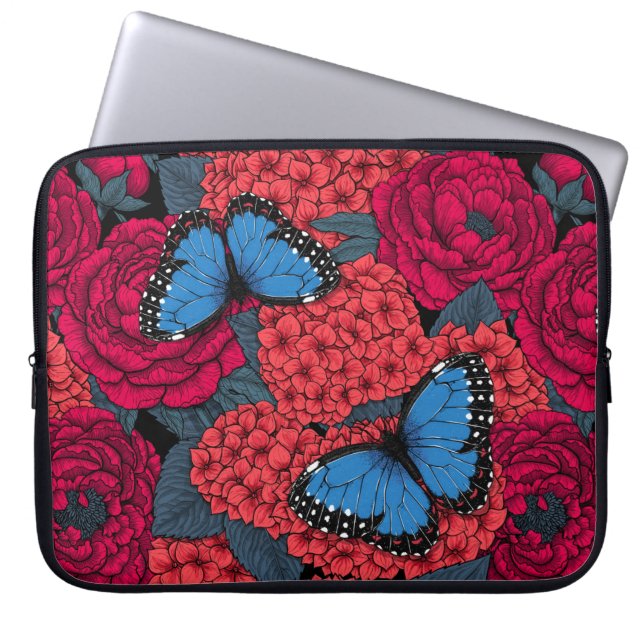 Capa Para Notebook Jardim de foz azul (Frente)