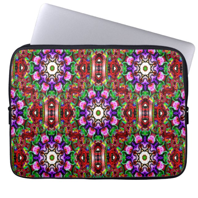 Capa Para Notebook Jardim de Natal.... (Frente)