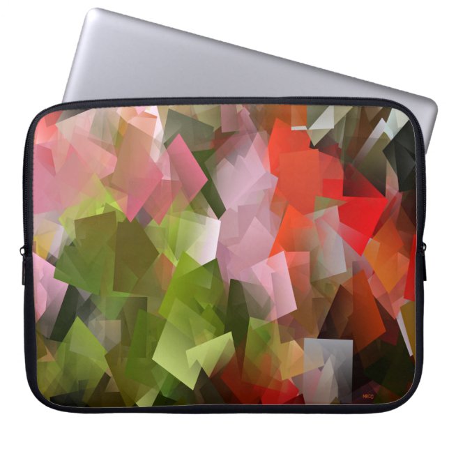 Capa Para Notebook Jardim Fancioso... (Frente)