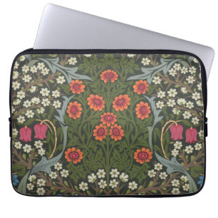 Capa Para Notebook Jardim Flor Clássica de William Morris Blackthorn