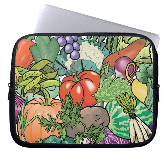 Capa Para Notebook Jardineiro Vegetal (Frente)