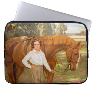 Capa Para Notebook Jasmine o Cavalo (por Algernon Talmage)