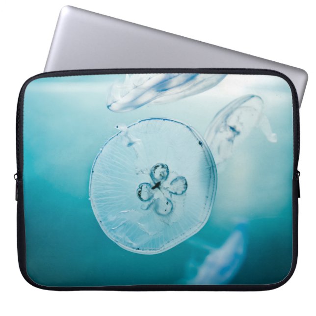 CAPA PARA NOTEBOOK JELLYFISHES SUBÁGUA (Frente)