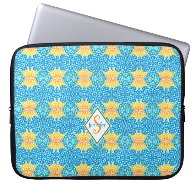 Capa Para Notebook Jen Mosaic Laptop Sleeve (Frente)