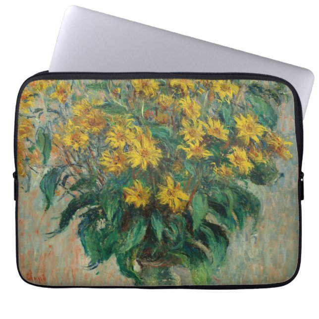 Capa Para Notebook Jerusalém - Flores do Artichoke - Claude Monet (Frente)