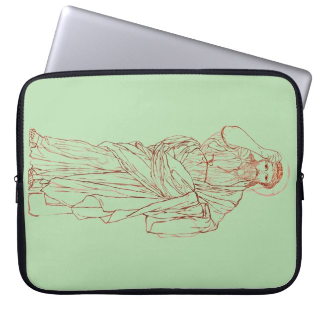 Capa Para Notebook Jesus Cristo de Nazaré Filho de Deus (Frente)
