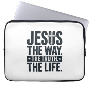 Capa Para Notebook Jesus O Caminho A Verdade A Vida Camiseta Cristã