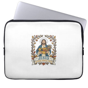 Capa Para Notebook Jesus Outono Colheita Fé Jesus Outono Colheita C