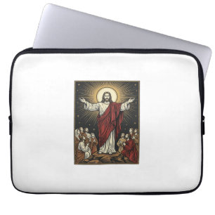 Capa Para Notebook Jesus Vintage Glória Radiante Gravação Cristã De