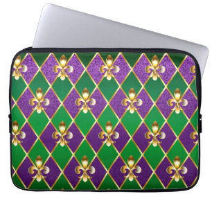 Capa Para Notebook Jewelry Background Mardi Gras