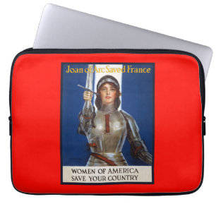 Capa Para Notebook Joan of Arc French Medieval Heroine Fight WPA