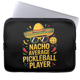 Capa Para Notebook Jogador de pickleball não médio