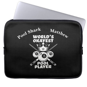 Capa Para Notebook Jogador de Piscinas mais Okayest Billiards do mund