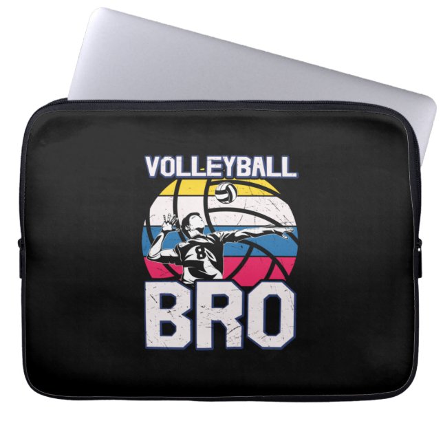 Capa Para Notebook Jogador de Voleibol | Voleibol Bro (Frente)