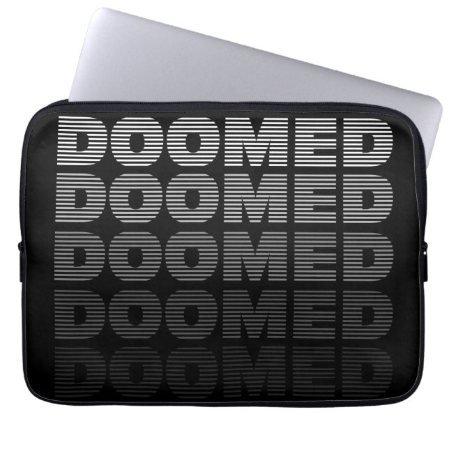 Capa Para Notebook Jogador Doomed (Frente)
