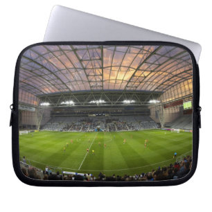 Capa Para Notebook Jogo de futebol, Forsyth Barr Stadium, Dunedin