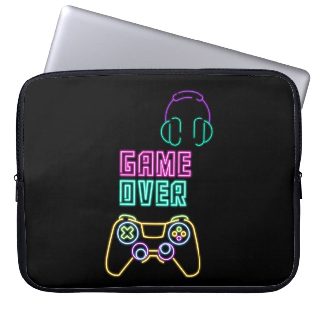 Capa Para Notebook Jogo legal Neon. (Frente)