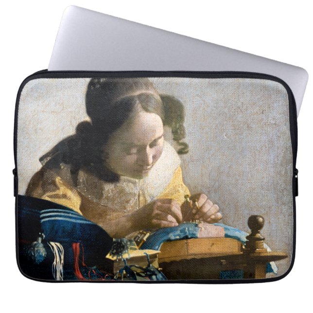 Capa Para Notebook Johannes Vermeer - O Lacemaker (Frente)