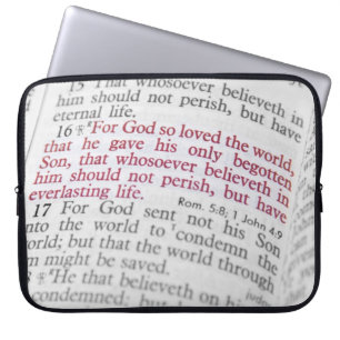 Capa Para Notebook John 3:16