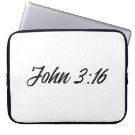 Capa Para Notebook John 3:16