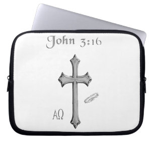 Capa Para Notebook John 3:16 roupa