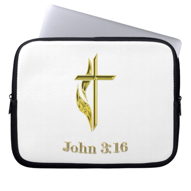 Capa Para Notebook John 3:16 t-shirts e muito mais (Frente)