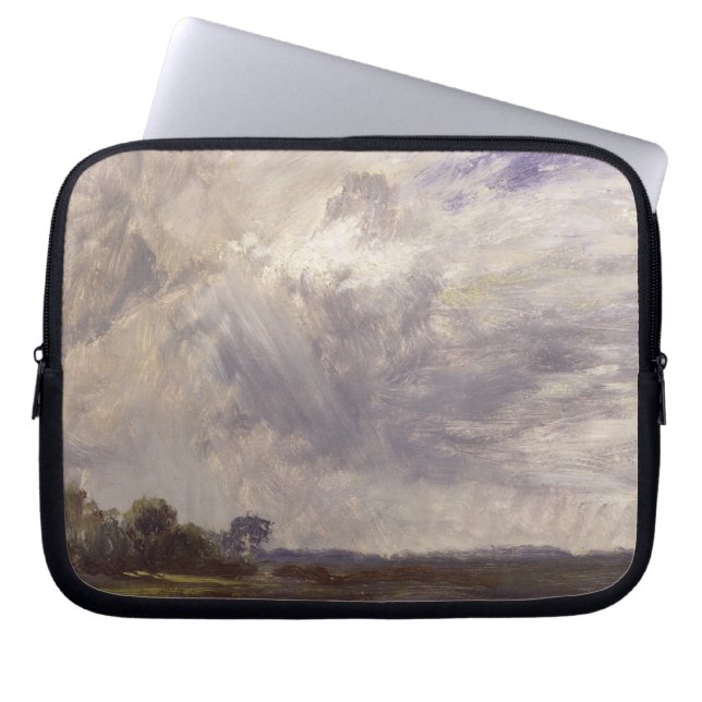 Capa Para Notebook John Constable| Paisagem com Cinza Windy Sky, c. (Frente)