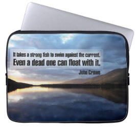 Capa Para Notebook John Crowe Inspirational Cote "Peixe Forte"