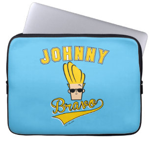 Capa Para Notebook Johnny Bravo Collegiate Graphic