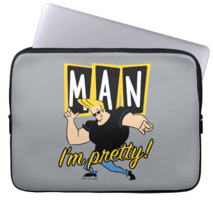 Capa Para Notebook Johnny Bravo - Homem, estou Bonito