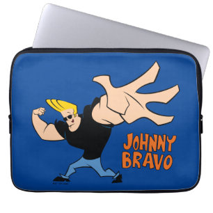 Capa Para Notebook Johnny Bravo Iconic Pose