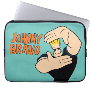 Capa Para Notebook Johnny Bravo Picture Frame Pose