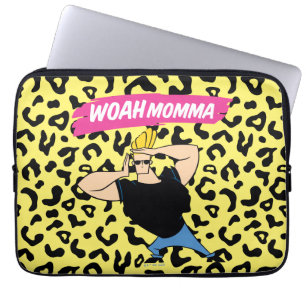 Capa Para Notebook Johnny Bravo - Woah Momma