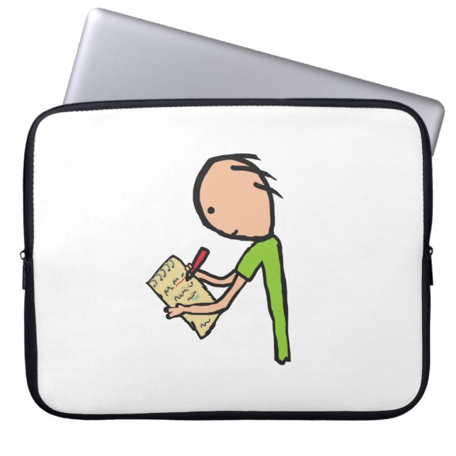 Capa Para Notebook Jornalista (Frente)