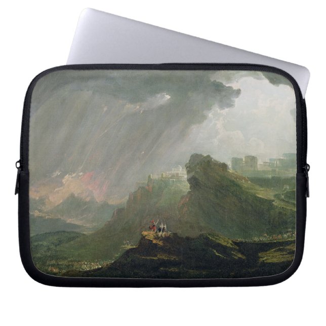 Capa Para Notebook Joshua que comanda o Sun para estar ainda em cima (Frente)