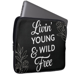 Capa Para Notebook Jovem, Selvagem e Livre - Capinha de Laptop Yin Ya