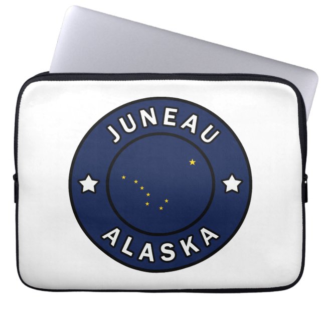 Capa Para Notebook Juneau Alaska (Frente)