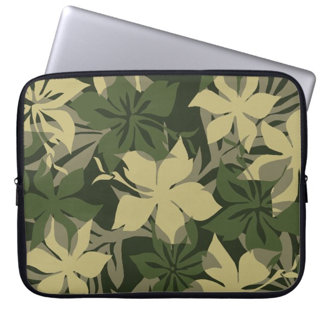 Capa Para Notebook Kaanapali Collage Havaiano Neoprene Wetcase (Frente)