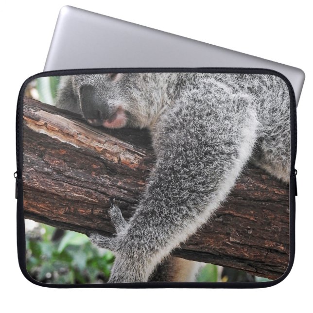 CAPA PARA NOTEBOOK KALA BEAR DORMINDO NA ÁRVORE (Frente)
