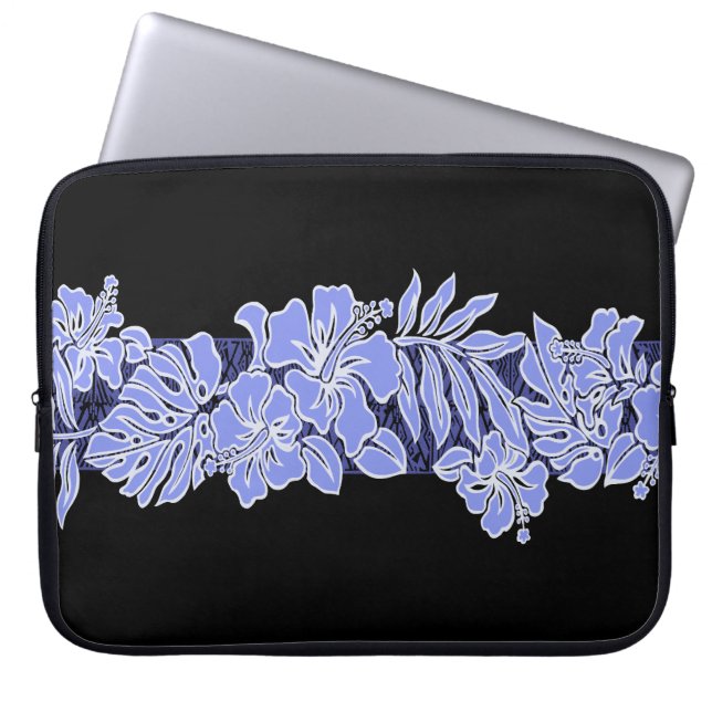 Capa Para Notebook Kalaheo Havaiano Hibiscus Tapa Laptop Bag (Frente)