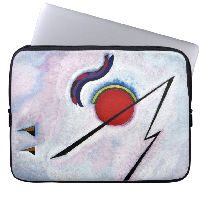 Capa Para Notebook Kandinsky - Linha Angular (Frente)