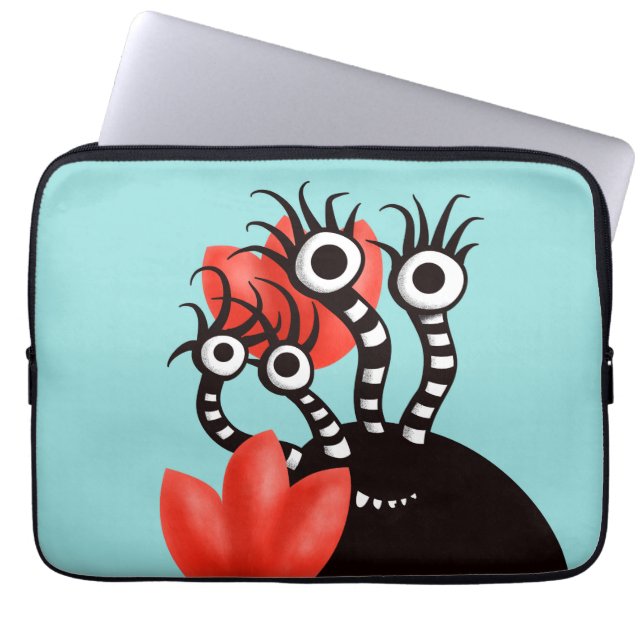 Capa Para Notebook Kawaii Cute Monster Kids (Frente)