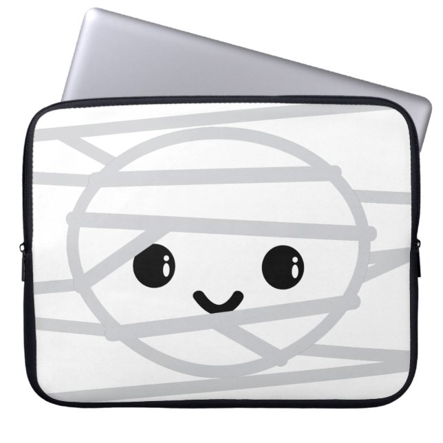 Capa Para Notebook Kawaii Mummy Bolsa de laptop (Frente)