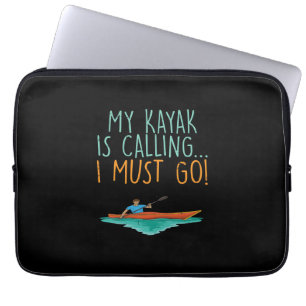 Capa Para Notebook Kayaking Kayak Gift