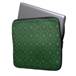 Capa Para Notebook Kelly Verde   Zínia Dourada Sol