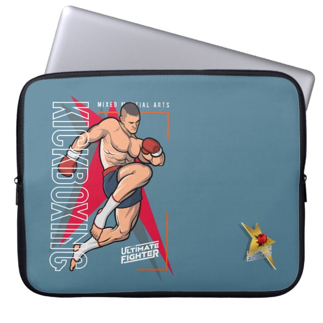 Capa Para Notebook Kickboxing | 15" (Frente)