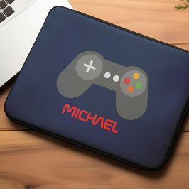 Capa Para Notebook Kids de controlador de vídeo legal personalizados